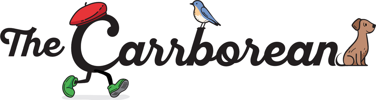 The Carrborean logo